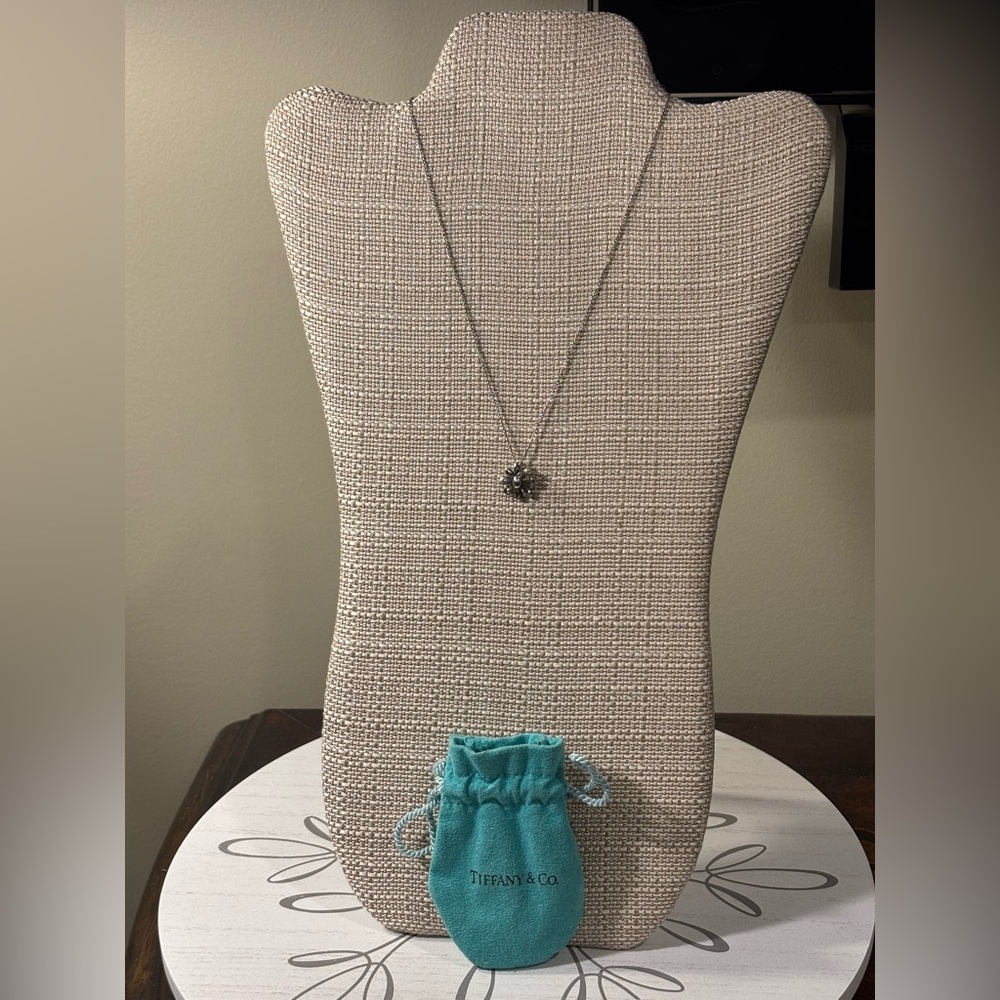 Tiffany & Co. Paloma Picasso 925 Silver Daisy Necklace